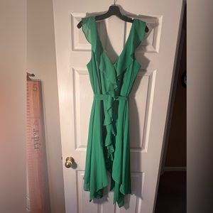 16, Green Wedding Guest Dress, Emma & Michele